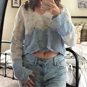 Mi Ami Cream Knit Sweater